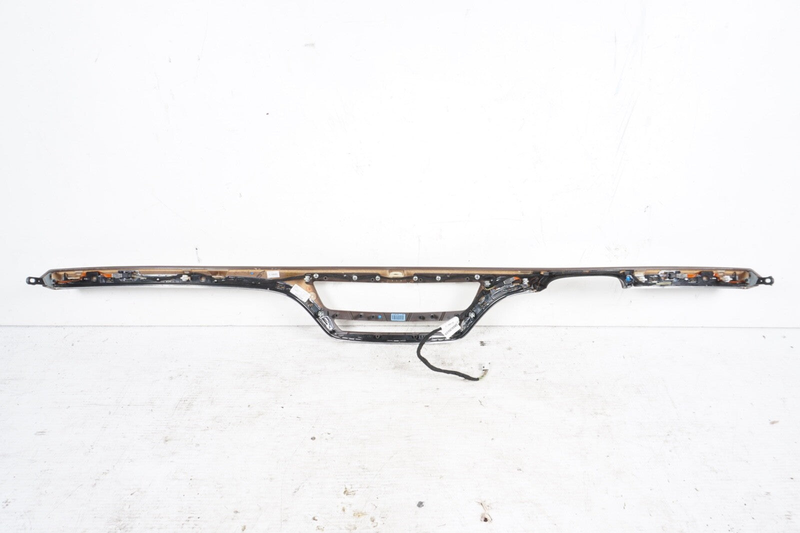 07-13 Mercedes W221 S63 S550 Dashboard Center Trim Molding 2216805471 Wood OEM