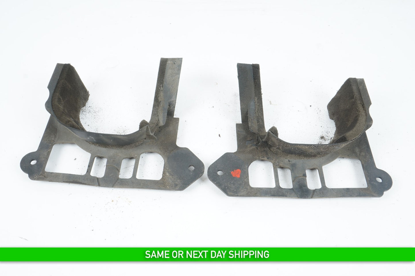 2012 - 2018 AUDI A7 FRONT LEFT & RIGHT AXLE SHAFT COVER SHIELD BRACKET  OEM