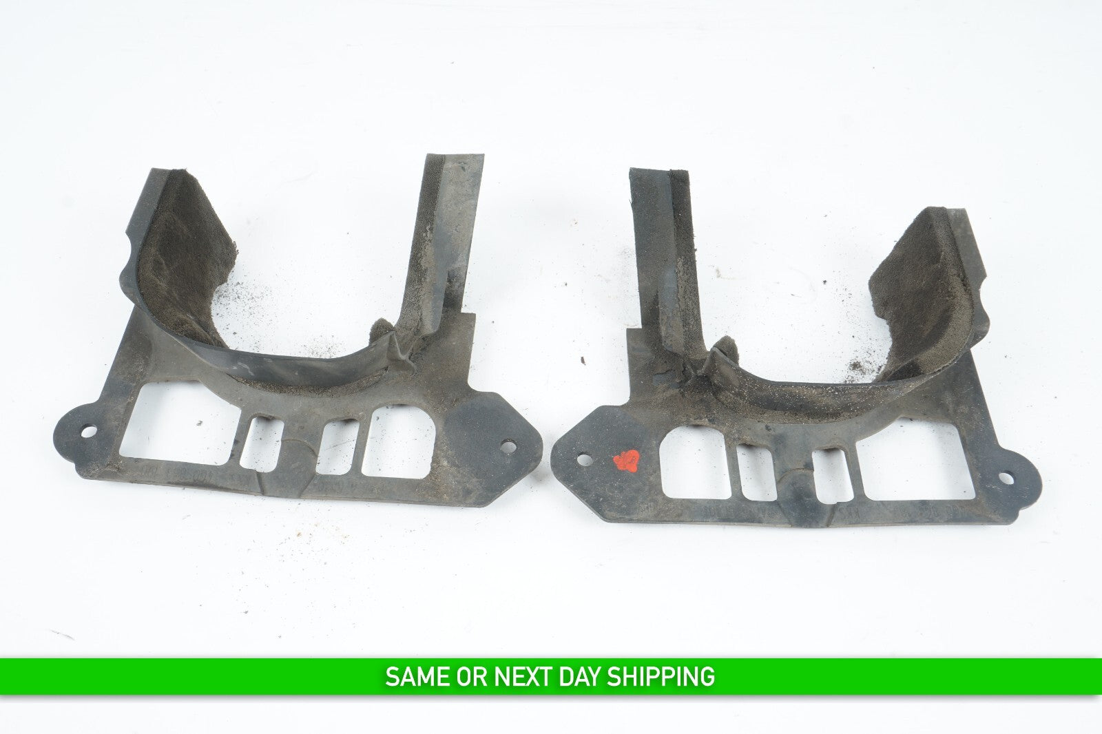 2012 - 2018 AUDI A7 FRONT LEFT & RIGHT AXLE SHAFT COVER SHIELD BRACKET  OEM