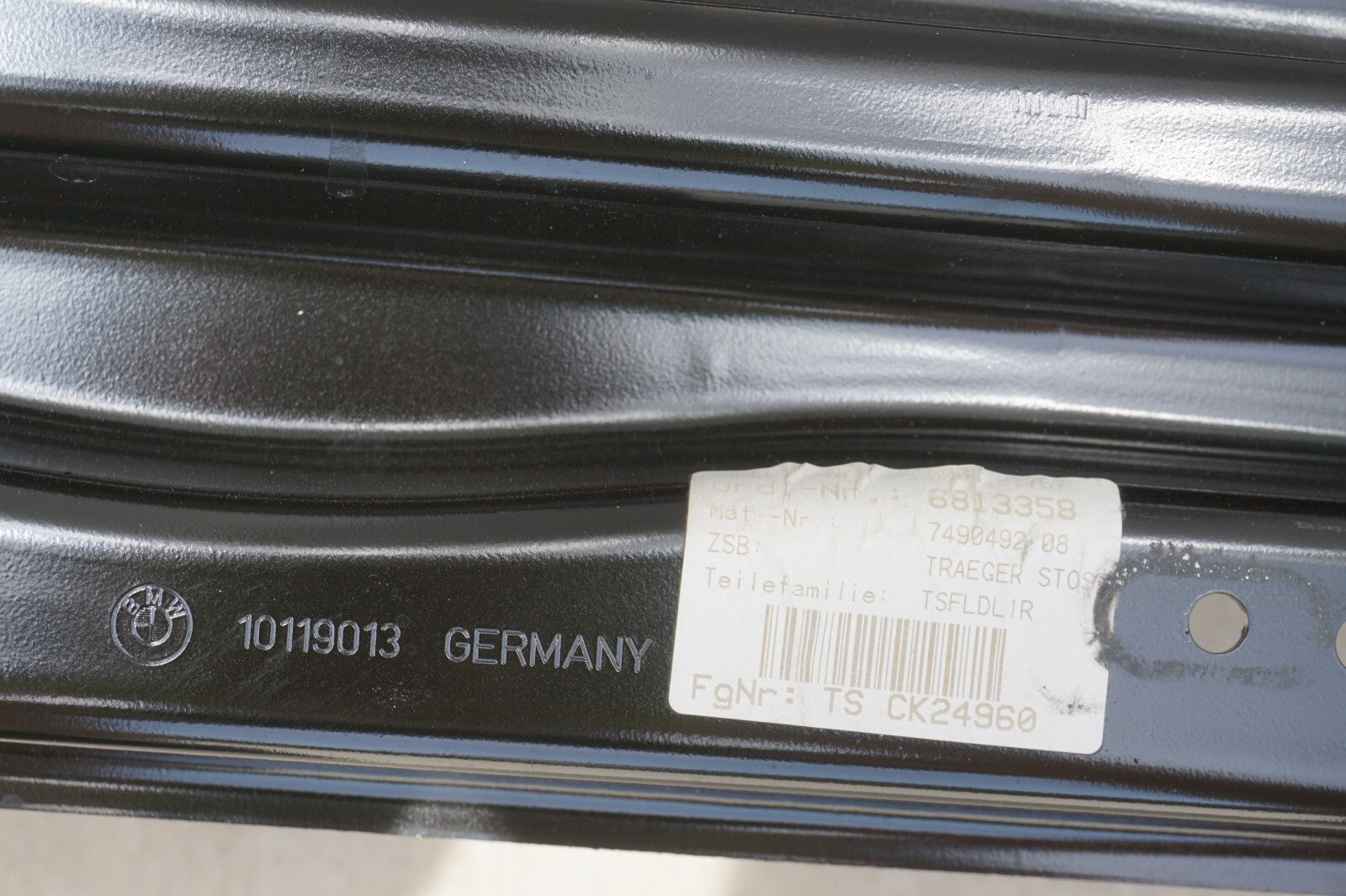 2020 - 2024 BMW 430I G22 G23 Rear Bumper Reinforcement OEM