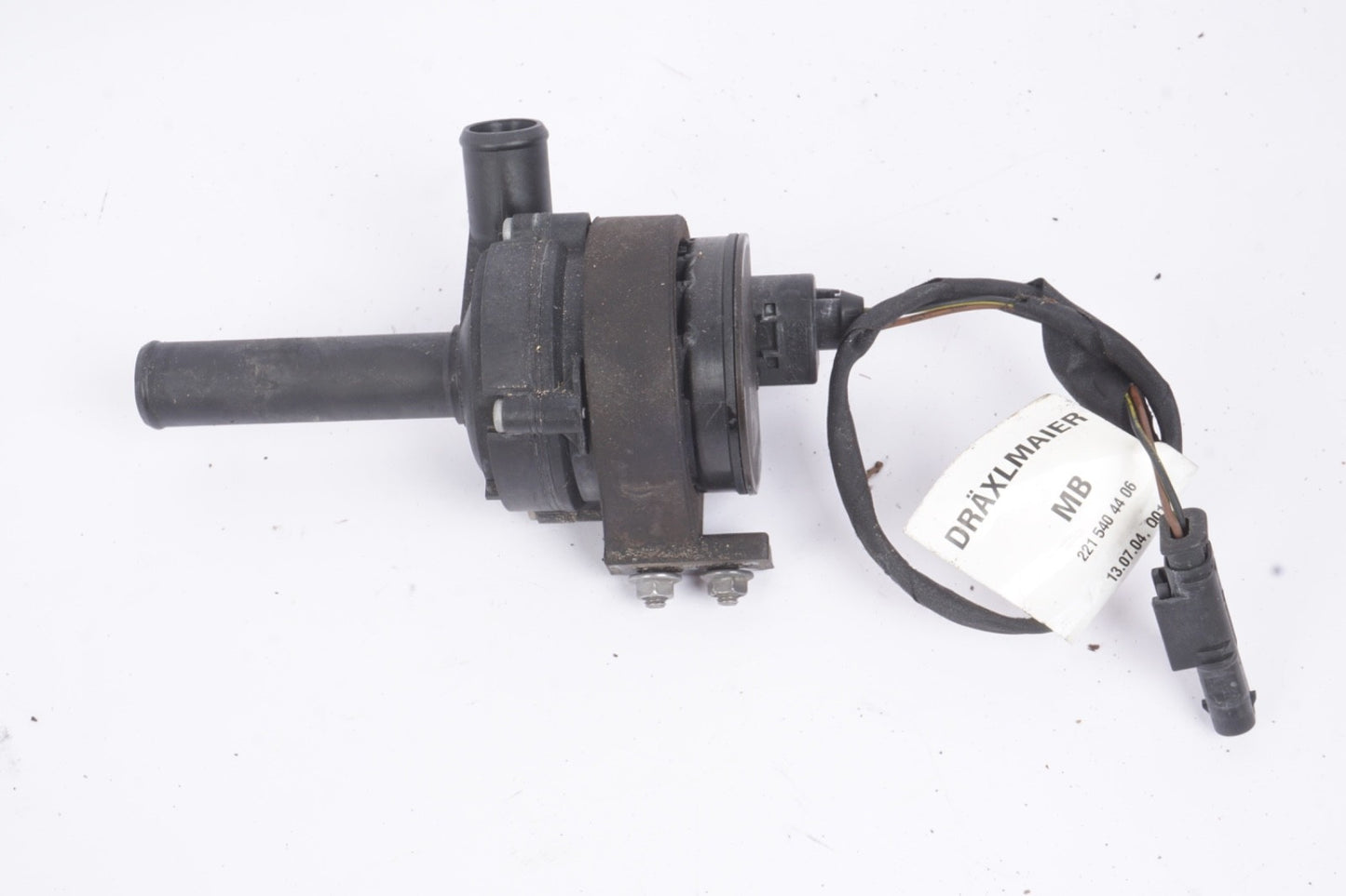 07-11 Mercedes S550 W221 AUXILIARY WATER PUMP HEATER W/ WIRE WIRING HARNESS  OEM