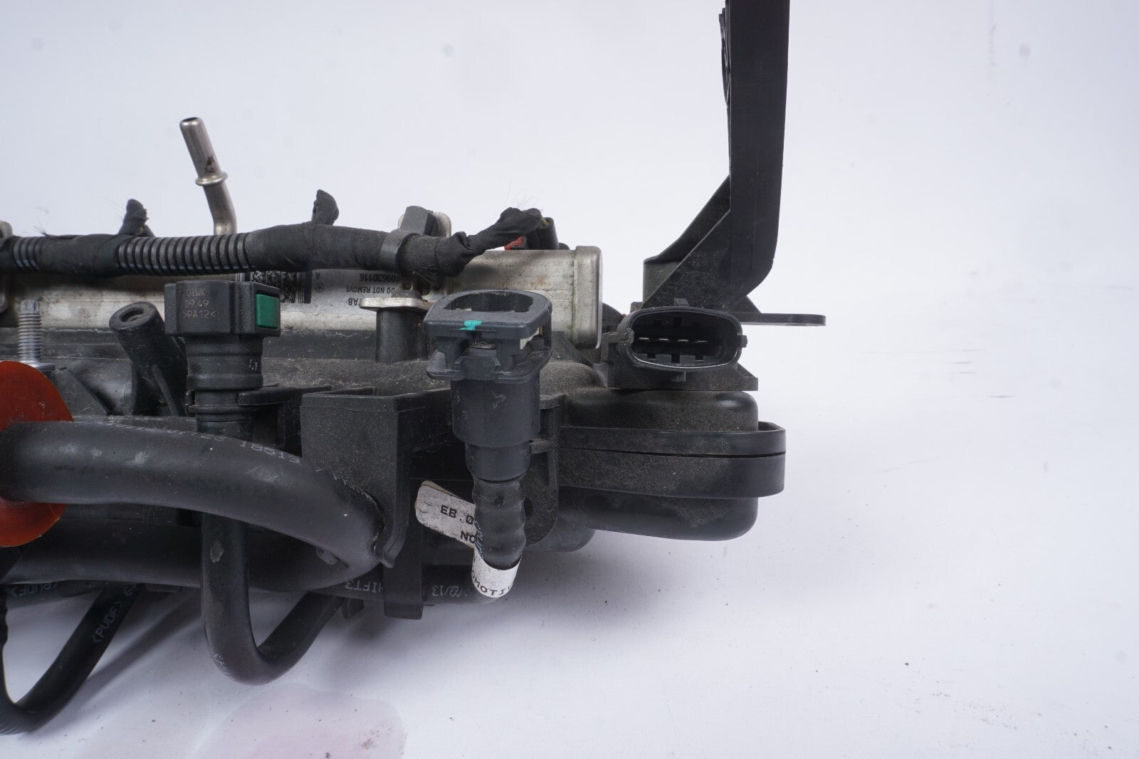 14 - 17 Fiat 500L 1.4l Intake Manifold w/ Fuel Injectors OEM 36k
