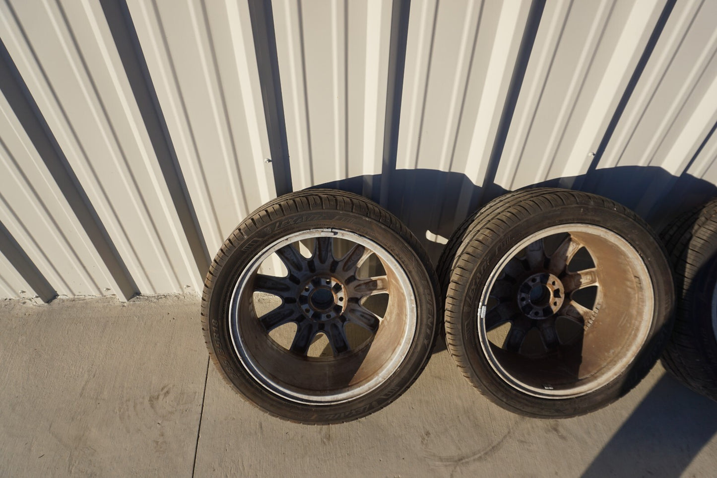 07-09 Mercedes W221 S550 CL500 Alloy Wheel Rim 8.5Jx18 & Tire SET Of 4 OEM