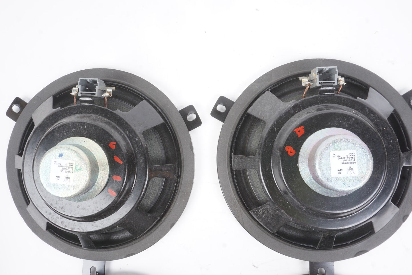 2014 - 2020 Maserati Ghibli Rear Subwoofer Speaker Tweeter Set Of 8 OEM