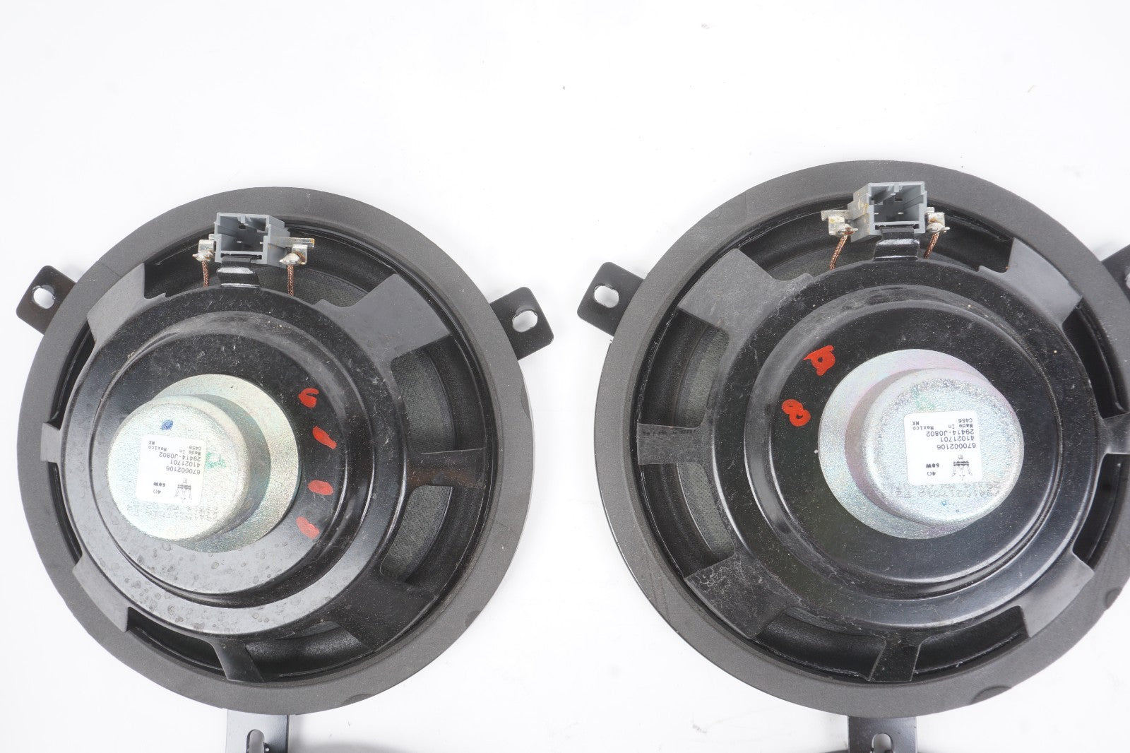 2014 - 2020 Maserati Ghibli Rear Subwoofer Speaker Tweeter Set Of 8 OEM