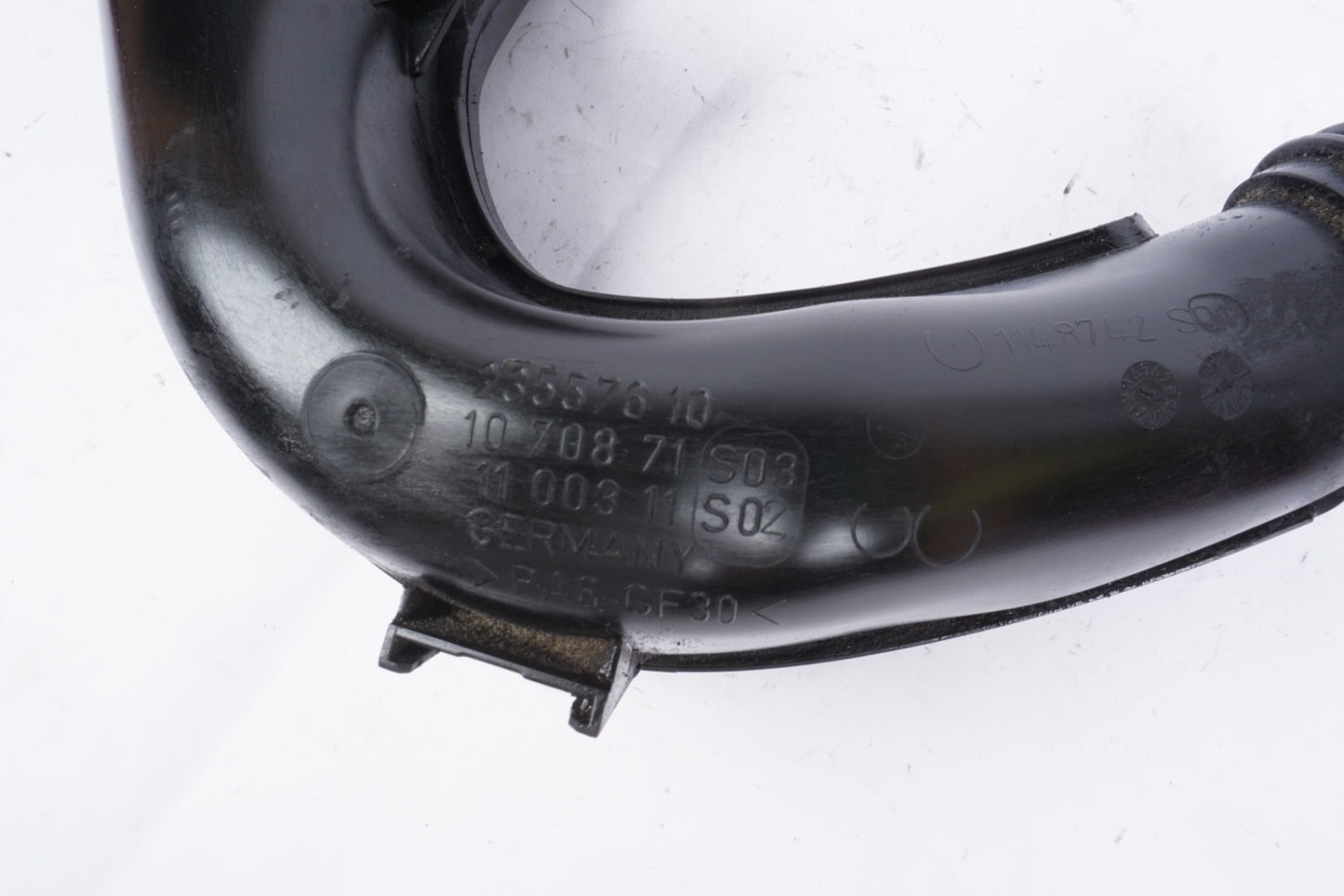 11-16 BMW 640 535Xi 3.0L N55 N55B30 Engine Turbocharger Air Intake Duct Pipe OEM
