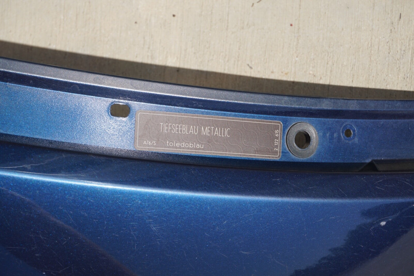04-10 OEM BMW E63 E64 645 650 M6 Front Right Side Fender Panel