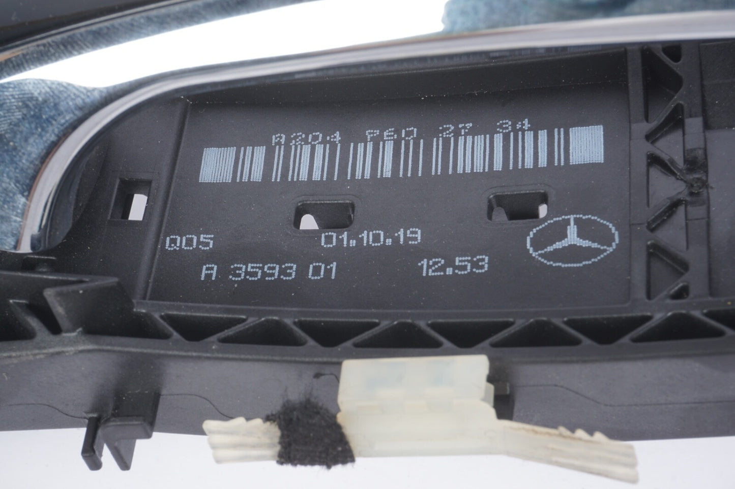 2015-2020 MERCEDES GLA250 X156 FRONT RIGHT EXTERIOR DOOR HANDLE NIGHT BLACK OEM