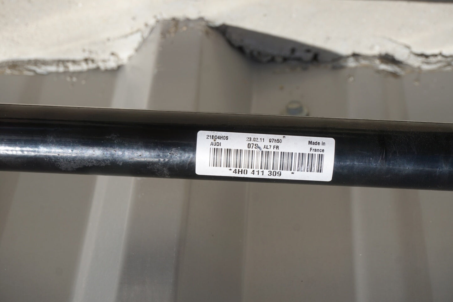 11-18 AUDI A8 S8 FRONT STABILIZER SWAY ANTI ROLL BAR