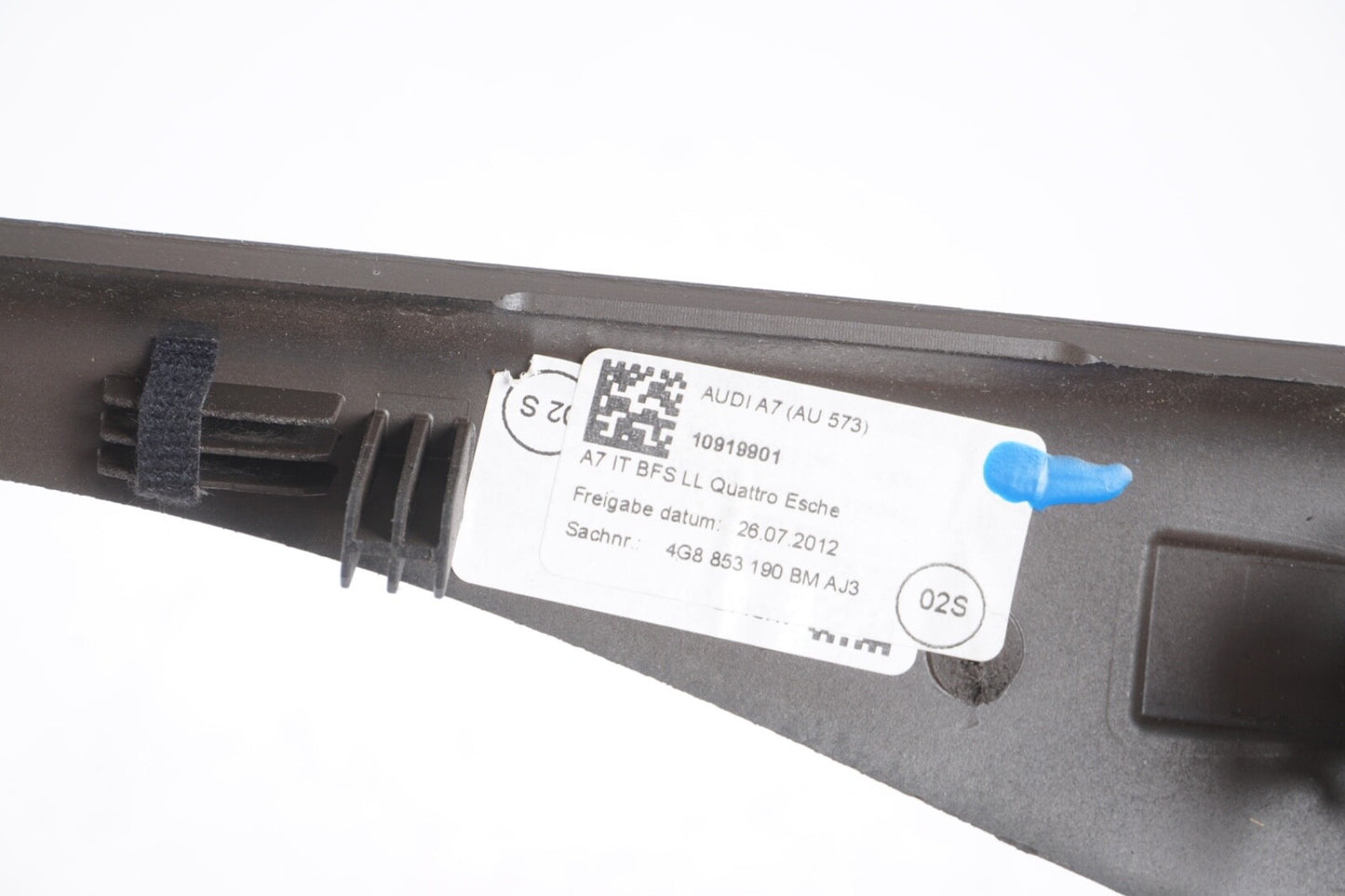 2012-2014 AUDI S7 C7 - Right - DASH Panel TRIM 4G8853190BC