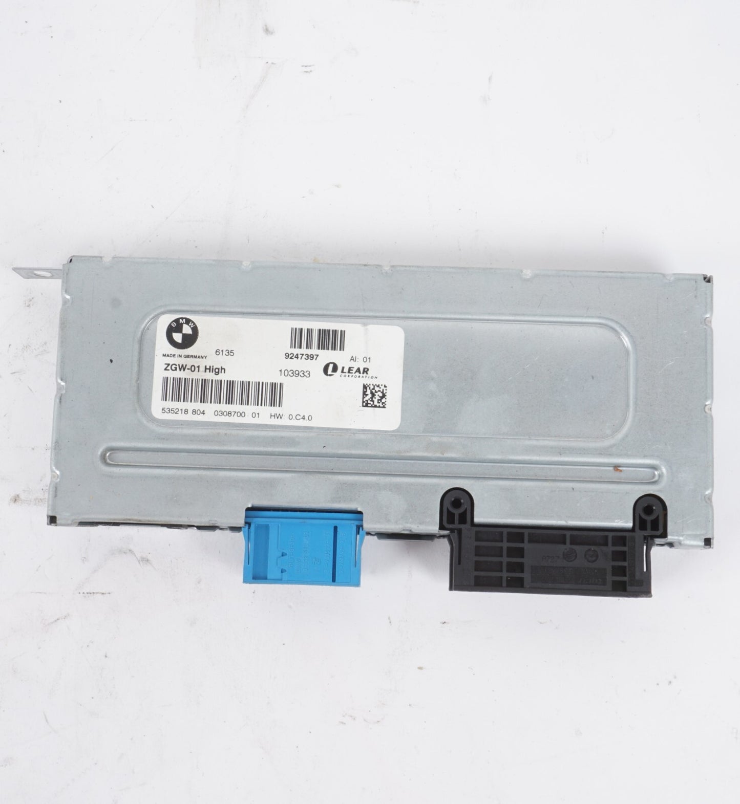 2010 - 2017 BMW 550I GT F07 CENTRAL GATEWAY CONTROL MODULE 9247397 OEM