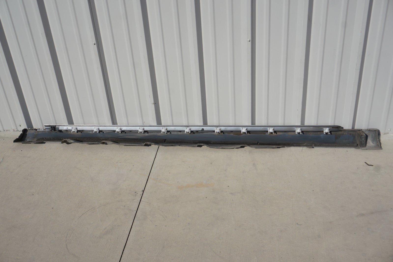 11-14 Audi A8L LONG Right Passenger Side Rocker Panel Skirt Molding Trim OEM
