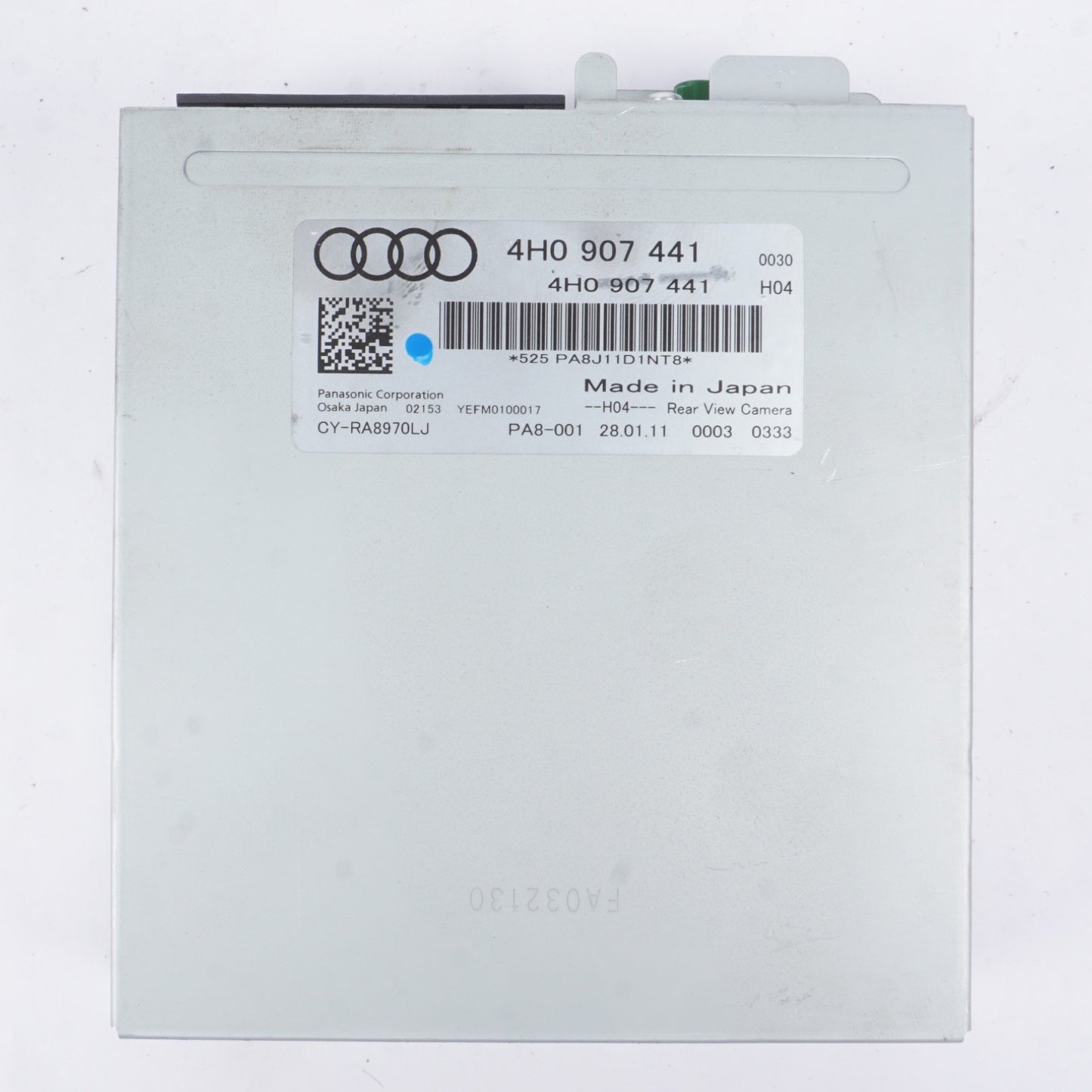 2012 - 2018 AUDI A6 S6 A7 S7 REAR VIEW / REVERSE CAMERA CONTROL MODULE OEM