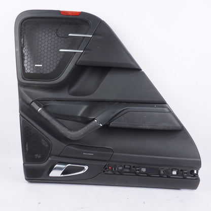 11-18 Porsche Cayenne S 958 Rear Left Driver Side Interior Door Panel Oem