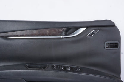 14-22 Maserati Ghibli M157 Front Left Driver Interior Door Panel Oem