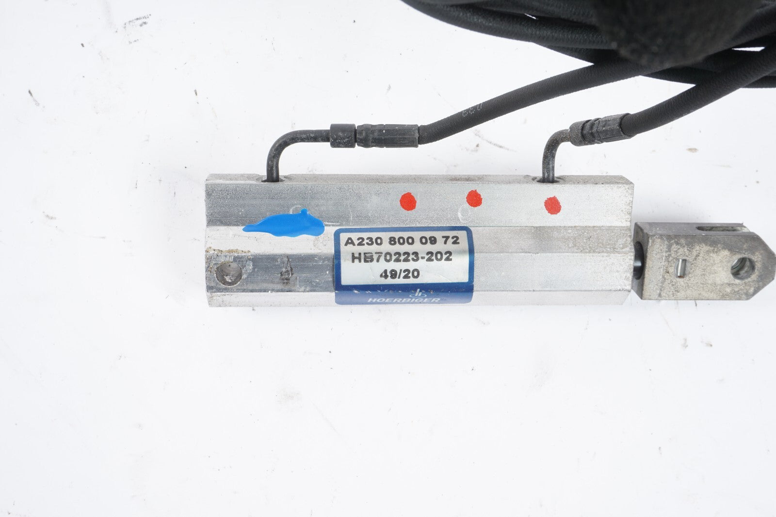 03-12 Mercedes SL500 SL55 Left Convertible Trunk Frame Lock Lift Cylinder OEM