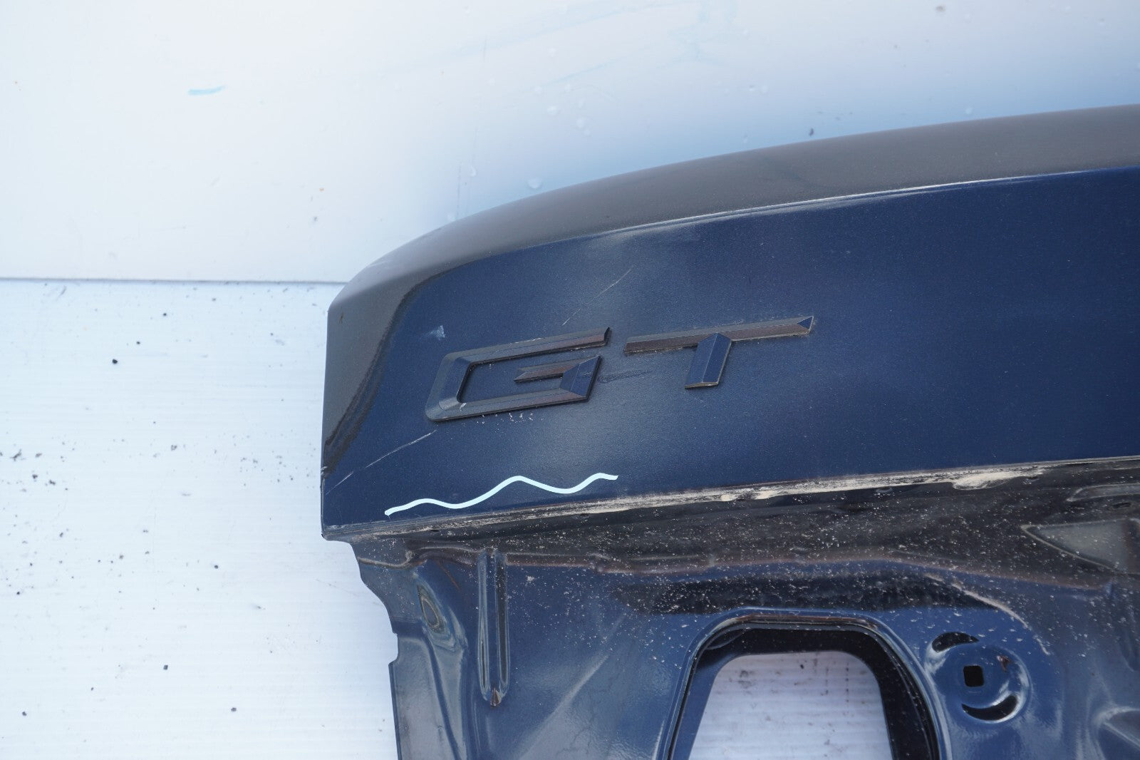 2010-2017 BMW 550I GT F07 REAR TRUNK LID LOWER HATCH TAILGATE OEM