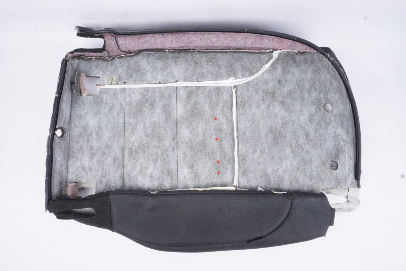 2006 - 11 Mercedes-Benz Black Rear Right Seat Backrest Cover 1649201247