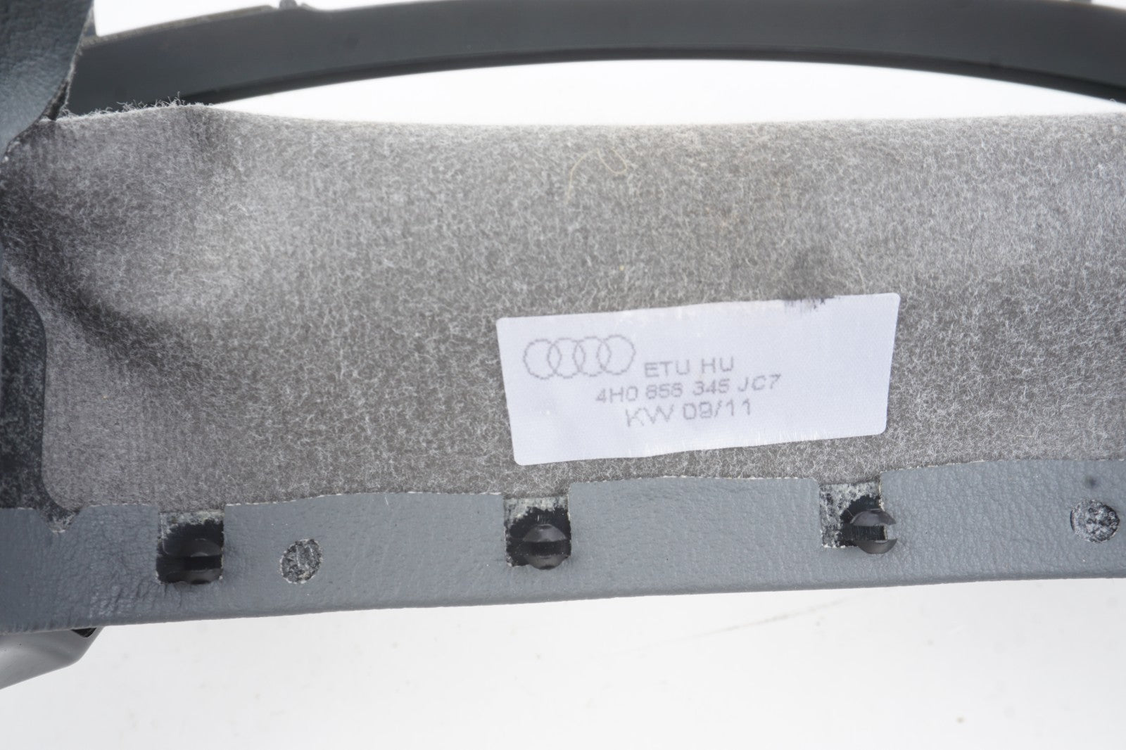 2011-2017 Audi D4 A8 A8L Front Dashboard Panel Speedometer Surround Trim OEM