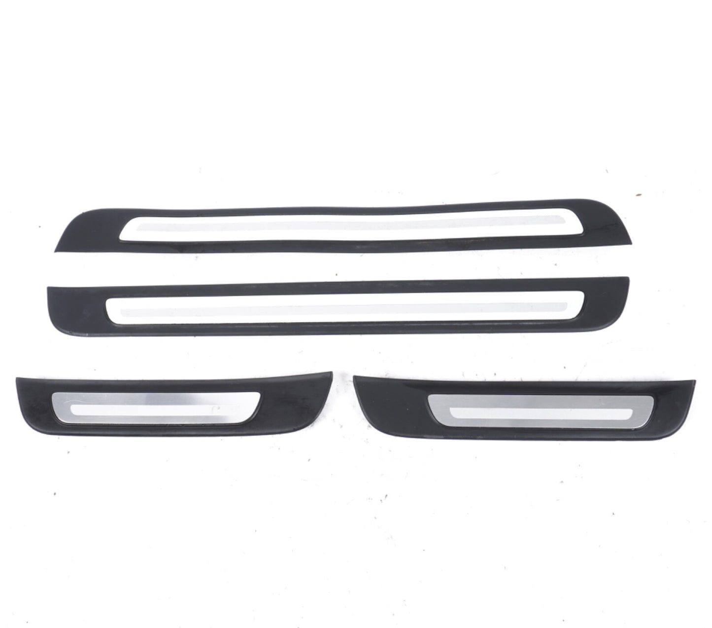 2012-2018 AUDI A7 FRONT REAR LEFT RIGHTSIDE DOOR SILL SCUFF PLATE COVER TRIM OEM