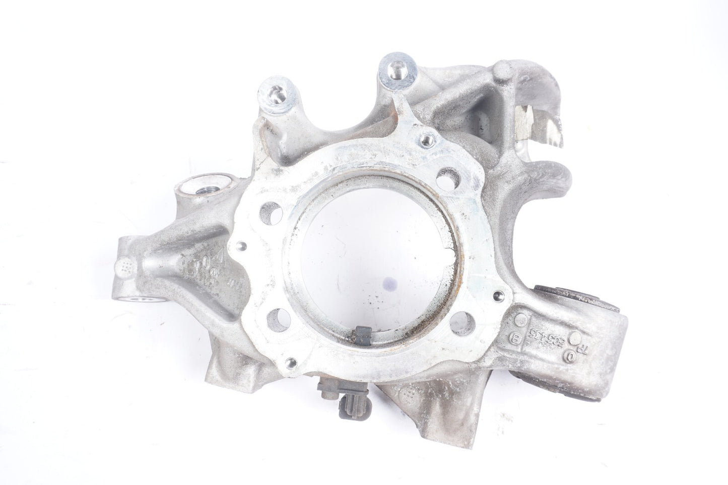 11 - 18 Porsche Cayenne 958 Rear Left Driver Spindle Knuckle Hub Housing OEM