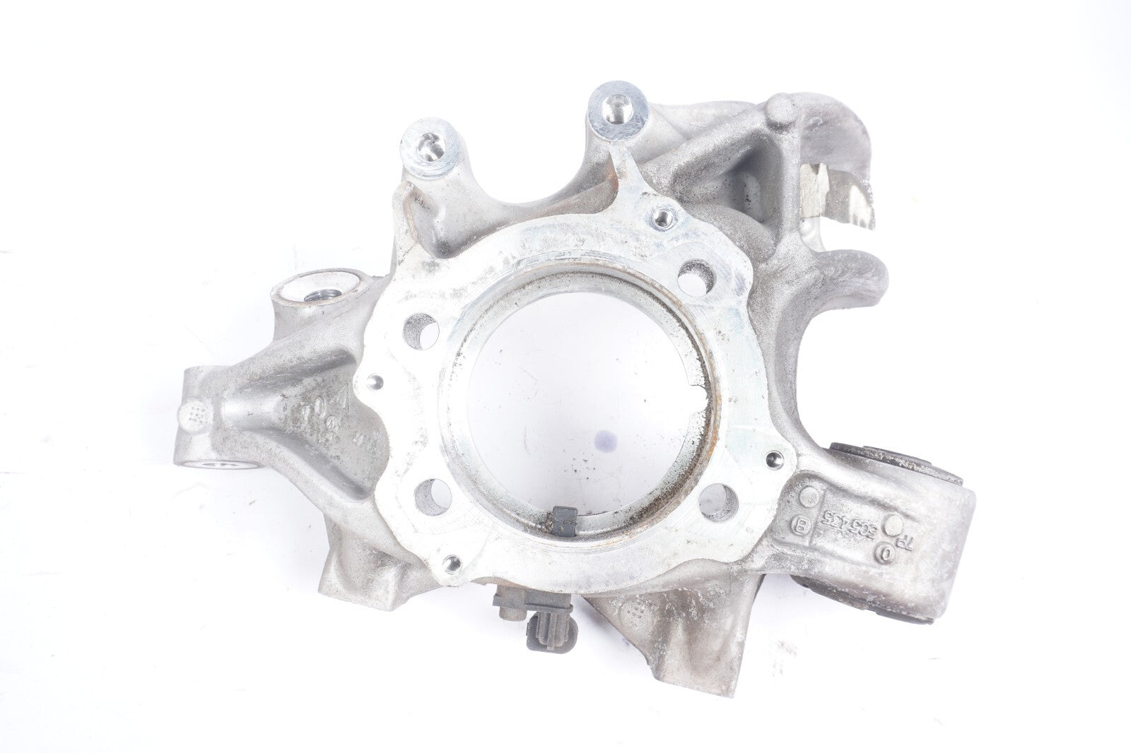 11 - 18 Porsche Cayenne 958 Rear Left Driver Spindle Knuckle Hub Housing OEM