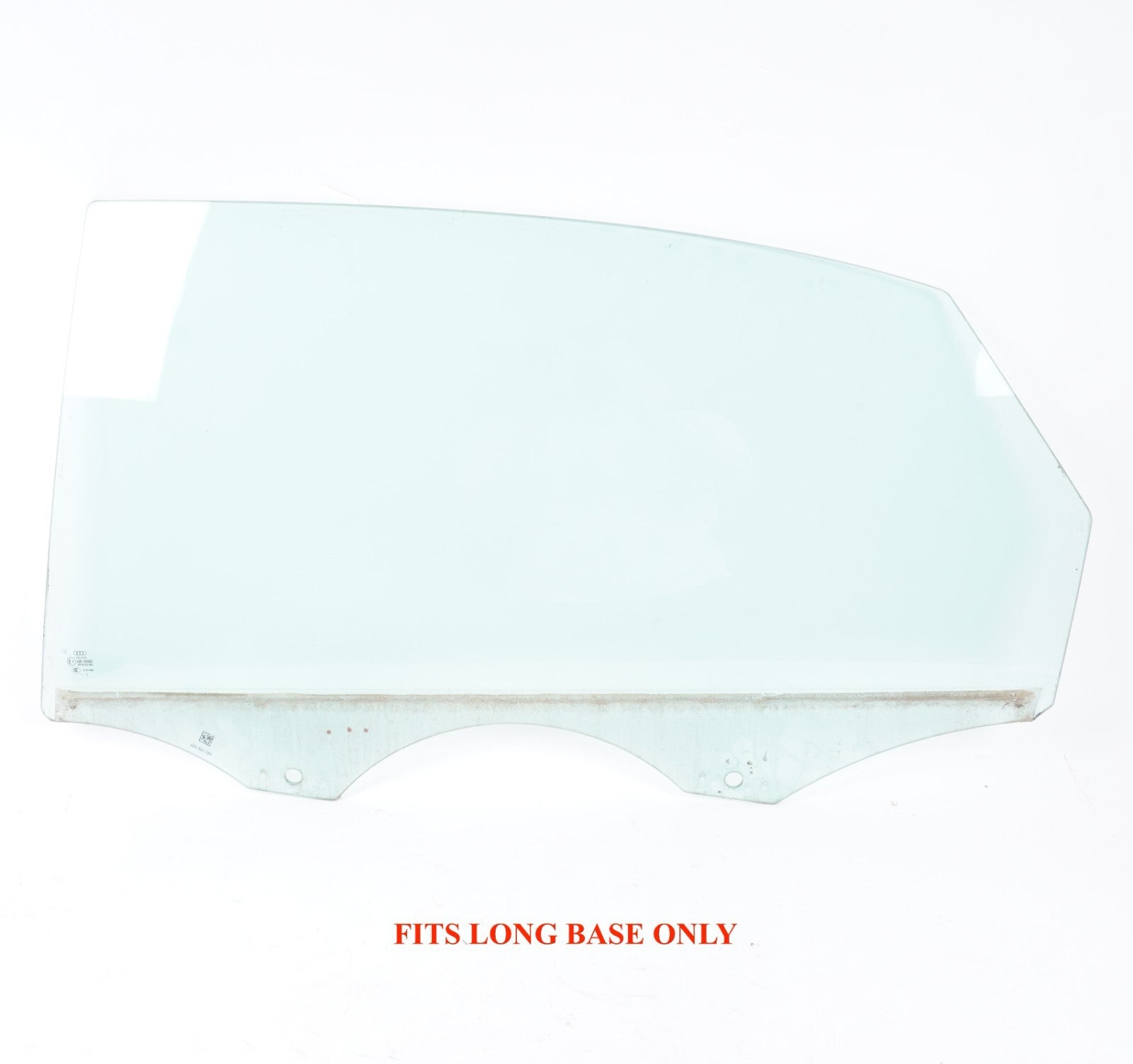 11-17 AUDI A8L WINDOW GLASS REAR LEFT DRIVER SIDE DOOR  OEM