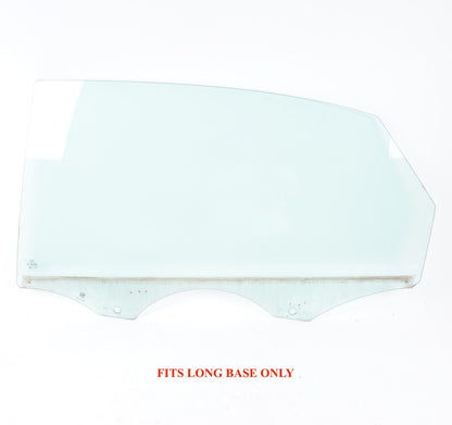 11-17 AUDI A8L WINDOW GLASS REAR LEFT DRIVER SIDE DOOR  OEM