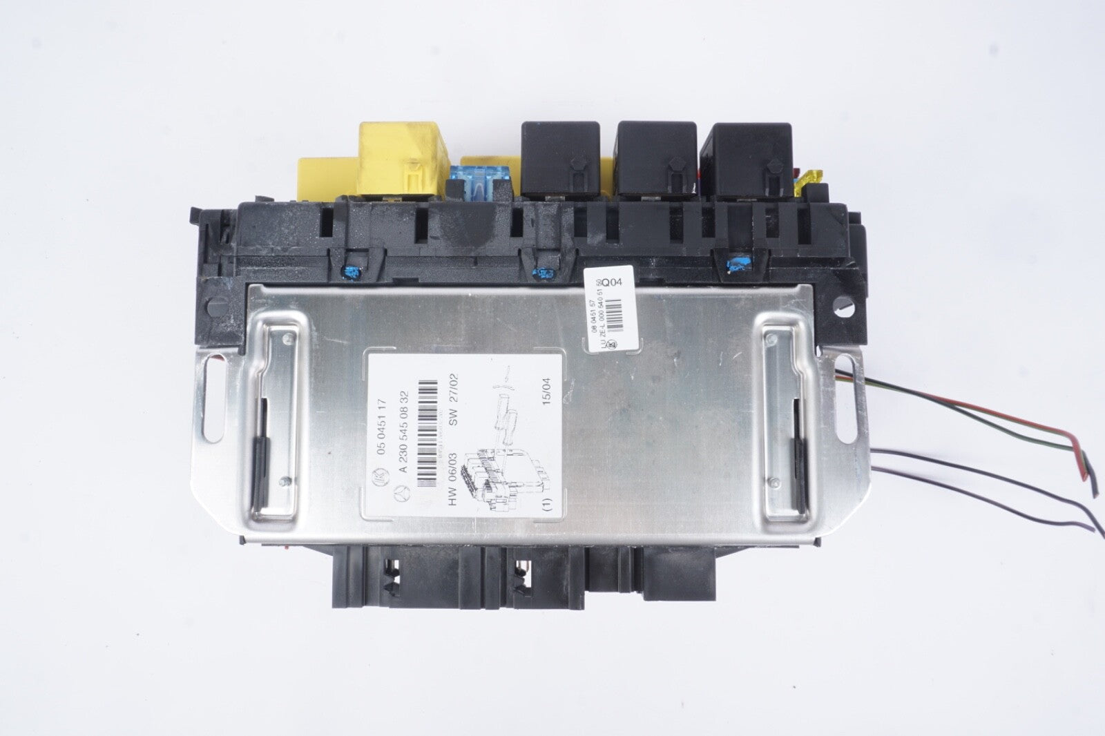 2003 - 2012 Mercedes R230 SL500 SL55 AMG Front Left SAM Fuse Box Control Module