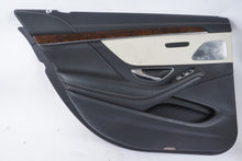 14 - 17 Mercedes W222 S600 S550 Rear Door Panel Trim Left Driver Side OEM