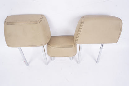2011 - 2017 Bmw X3 Back Headrests Set Pair OEM Beige