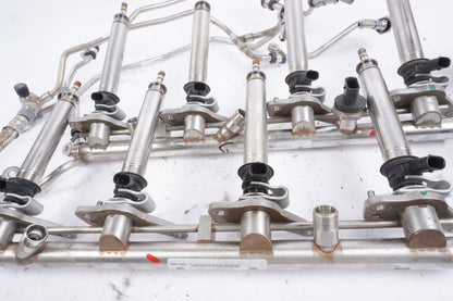 W218 MERCEDES 11-20 CL CLS GL GLS E ML S SL FUEL INJECTIOR RAIL & INJECTORS