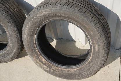 2x Used 225/50 R18 Cooper CS5 Grand Touring Tires 9.5mm Tread 225/60/16