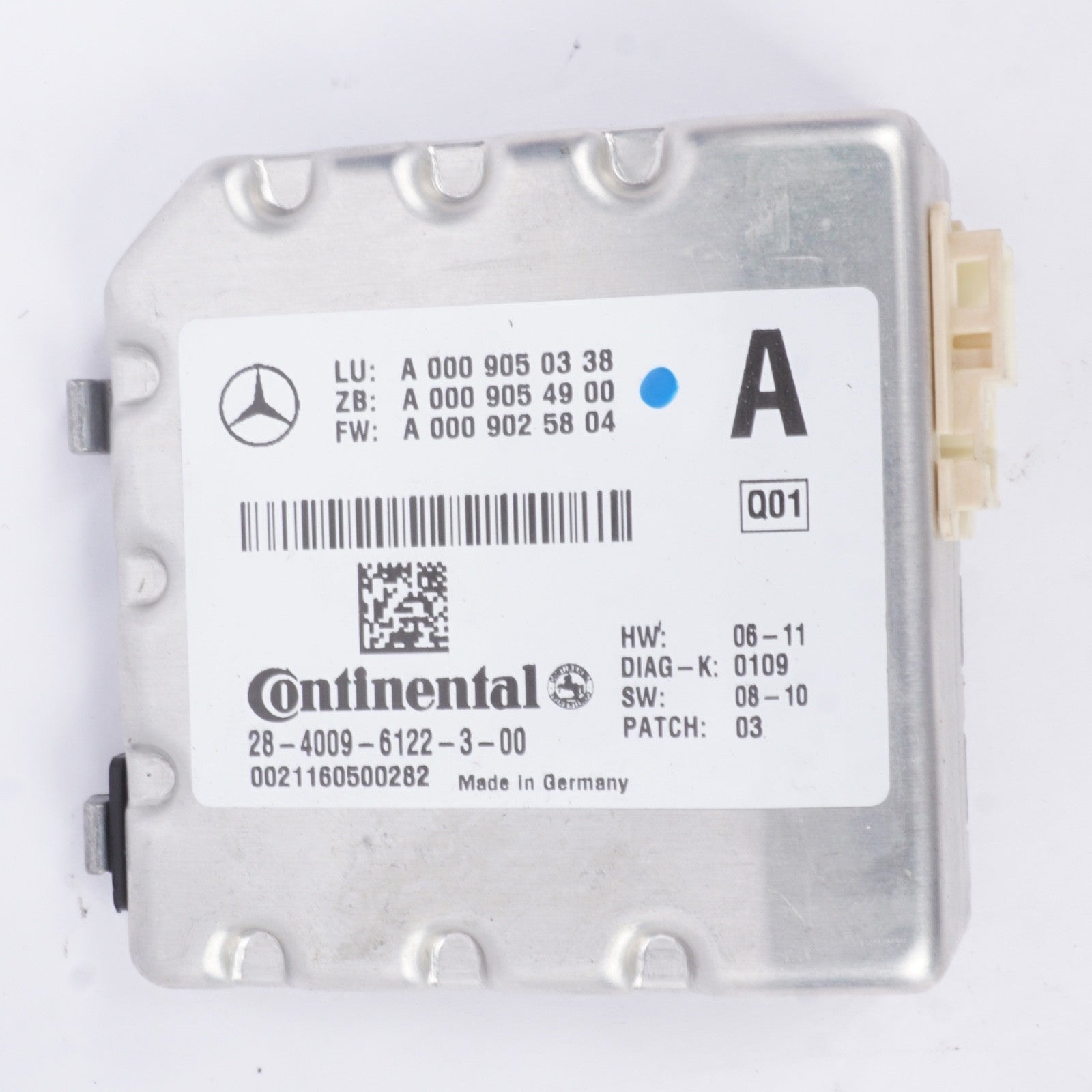 10-13 Mercedes W221 S550 S63 E550 Active Lane Assist Front Camera 0009050338 OEM