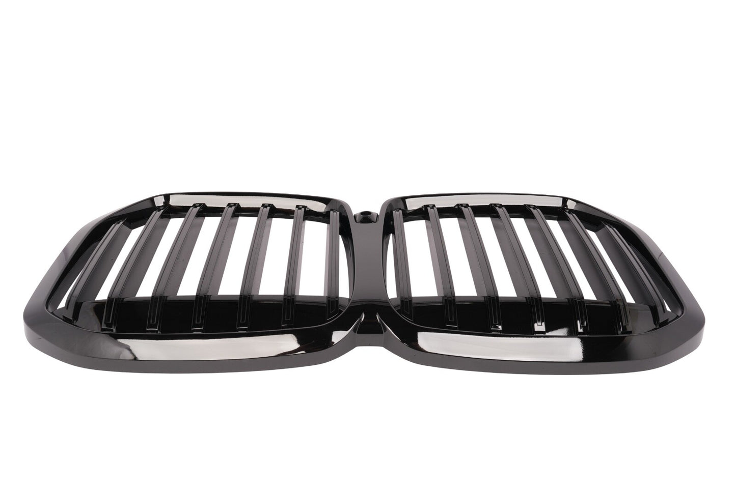 For 2024 BMW G07 X7 xDrive40i M60i Glossy Black Front Kidney Grille Grill