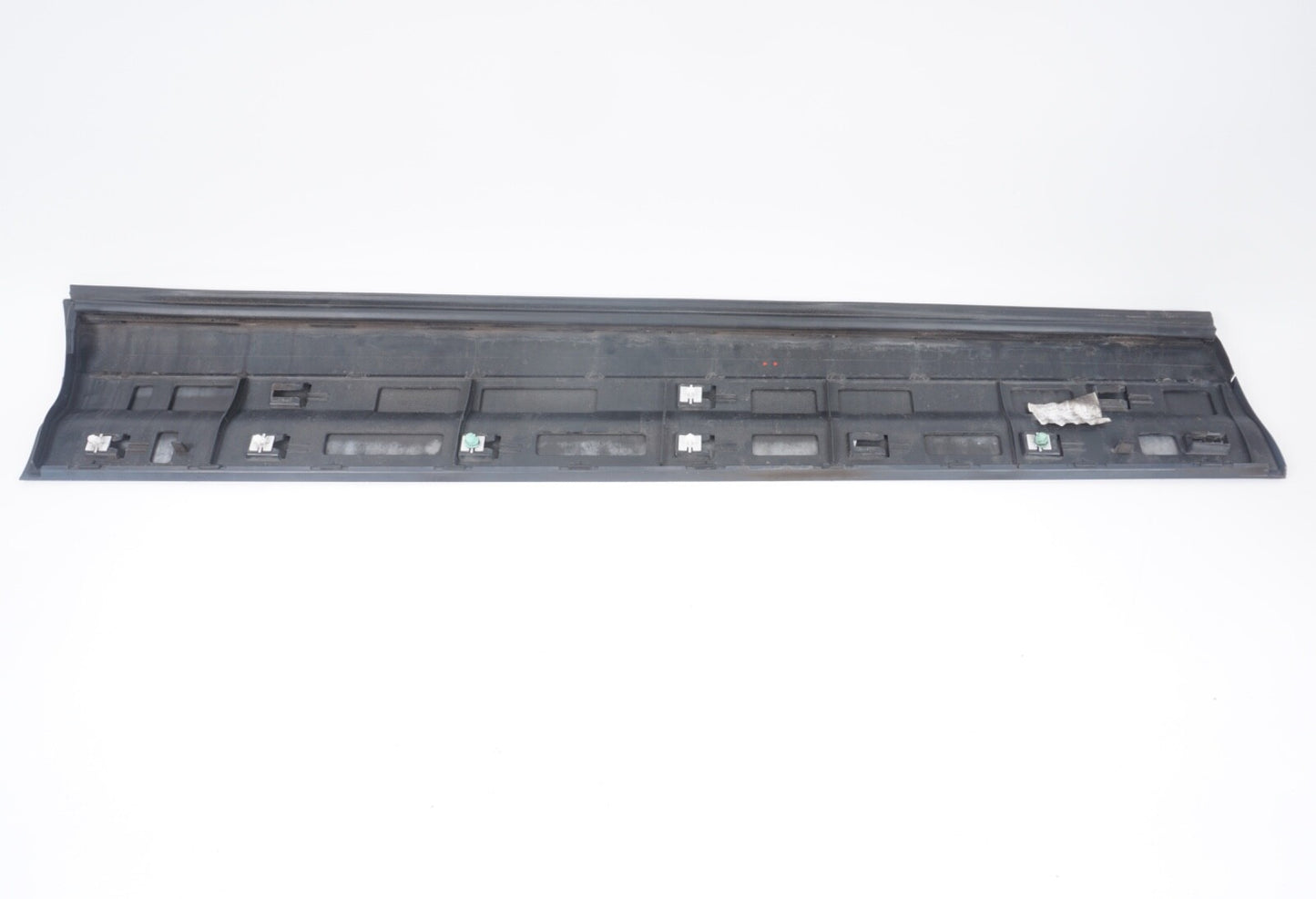 11-18 PORSCHE CAYENNE REAR DOOR MOLDING TRIM CLADDING BLUE GENUINE FRONT RIGHT