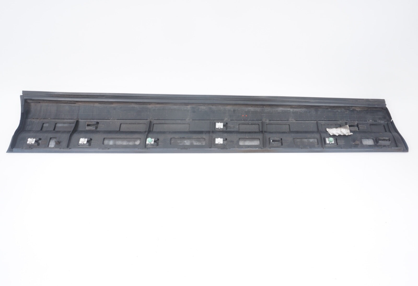 11-18 PORSCHE CAYENNE REAR DOOR MOLDING TRIM CLADDING BLUE GENUINE FRONT RIGHT