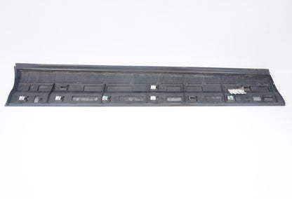 11-18 PORSCHE CAYENNE REAR DOOR MOLDING TRIM CLADDING BLUE GENUINE FRONT RIGHT