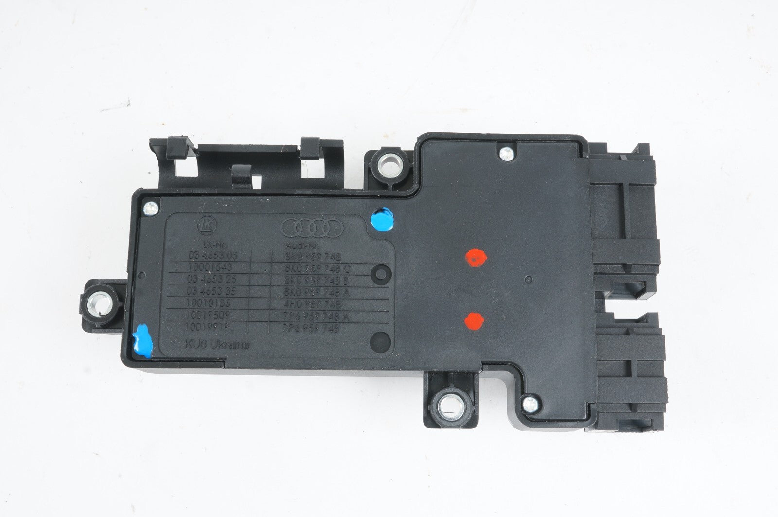 2012 - 2017 AUDI A7 FRONT RIGHT PASSENGER SEAT CONTROL SWITCH OEM