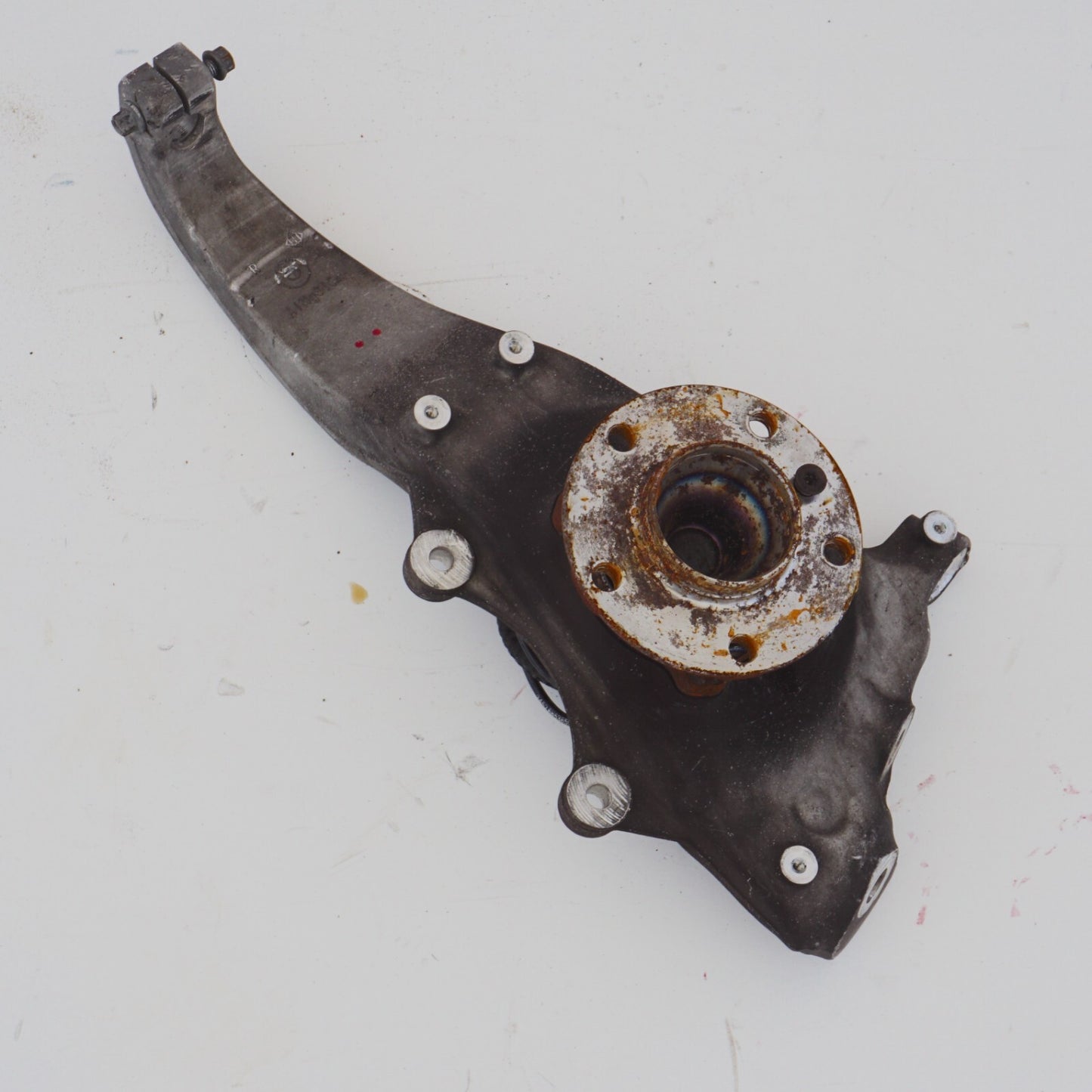 2012 - 2016 BMW 650i RWD FRONT RIGHT PASS SIDE SPINDLE KNUCKLE WHEEL HUB OEM