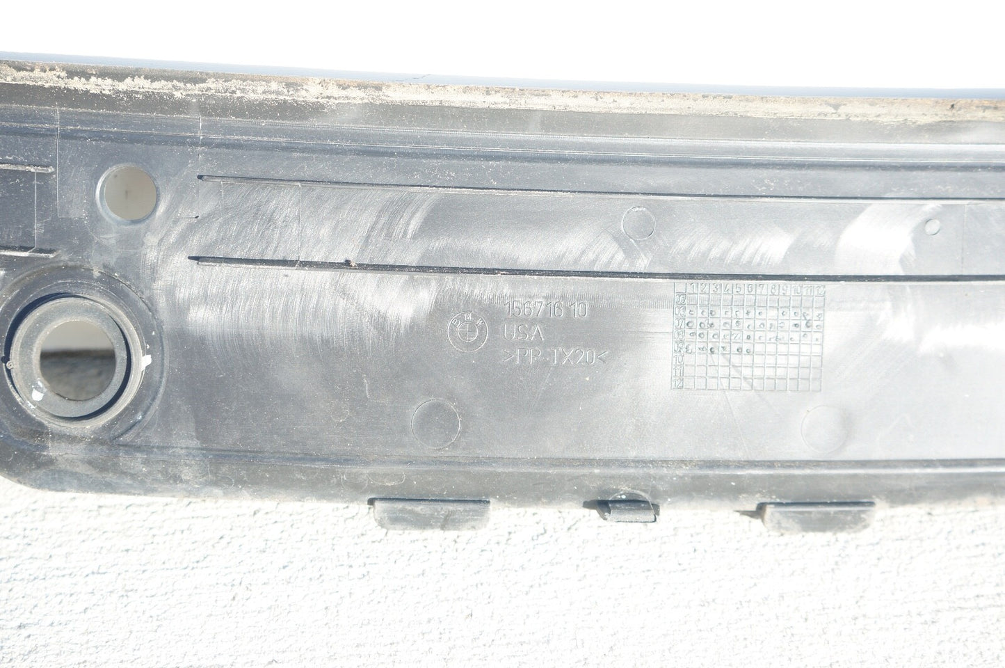 BMW X5 E70 LHD FRONT WINDSCREEN WIPERS COVER SCUTTLE PANEL OEM 15671610