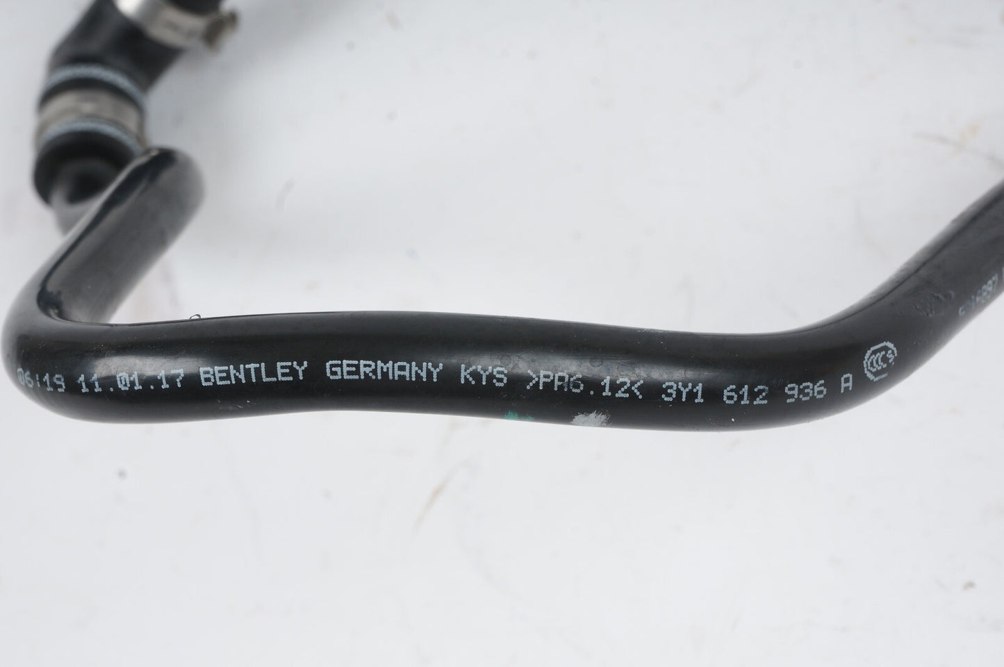 2010 - 2020 BENTLEY MULSANNE POWER BRAKE BOOSTER ELECTRIC VACUUM HOSE