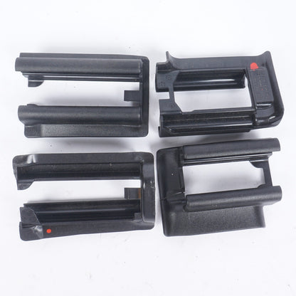 10-17 Mercedes W207 E350 Coupe Front Left Driver Seat Track Rail Cover 4Pcs OEM
