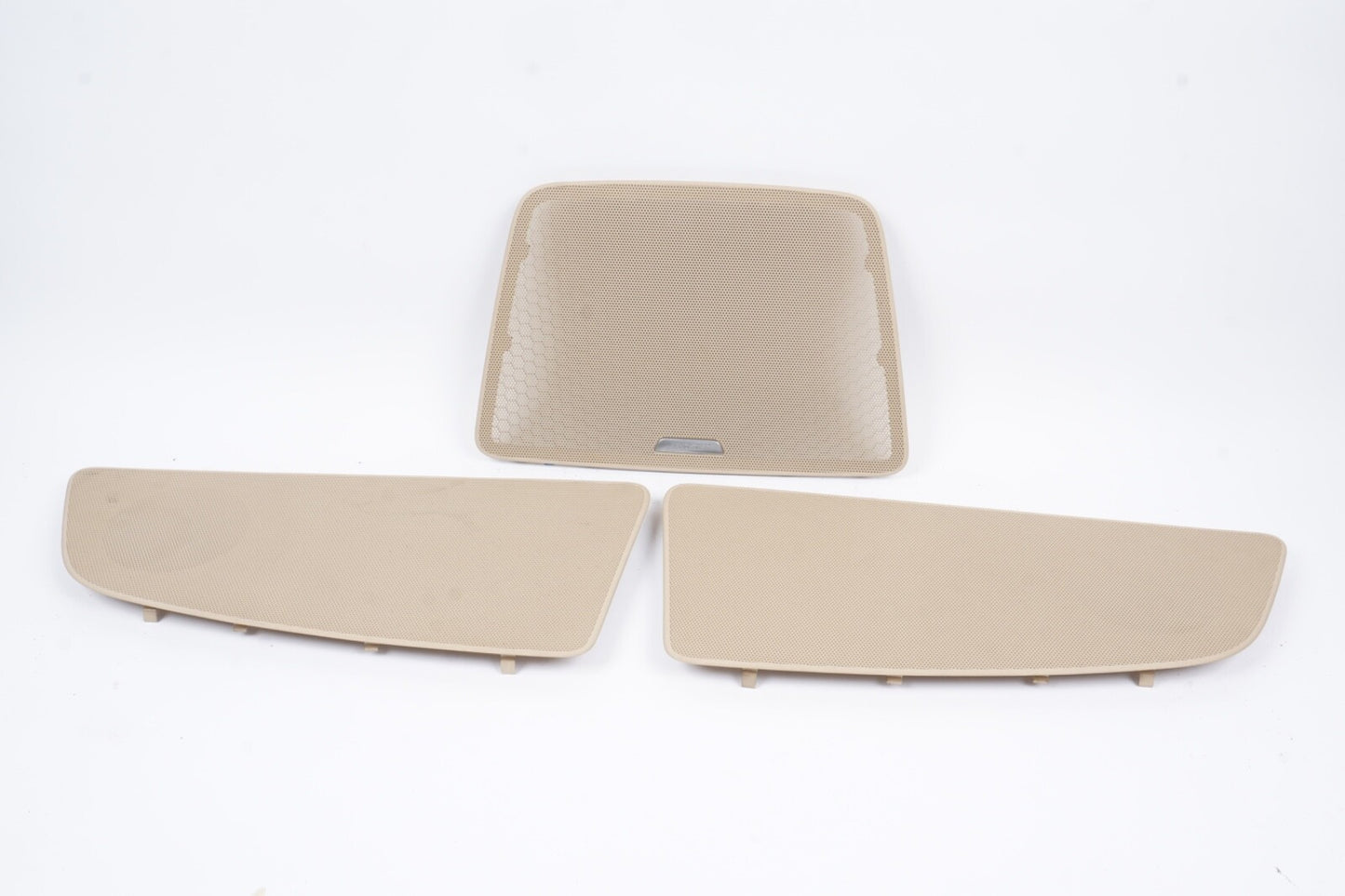 2011-2018 AUDI A8 A8L S8 - REAR DECK SPEAKER COVER GRILLE BOSE SET OEM