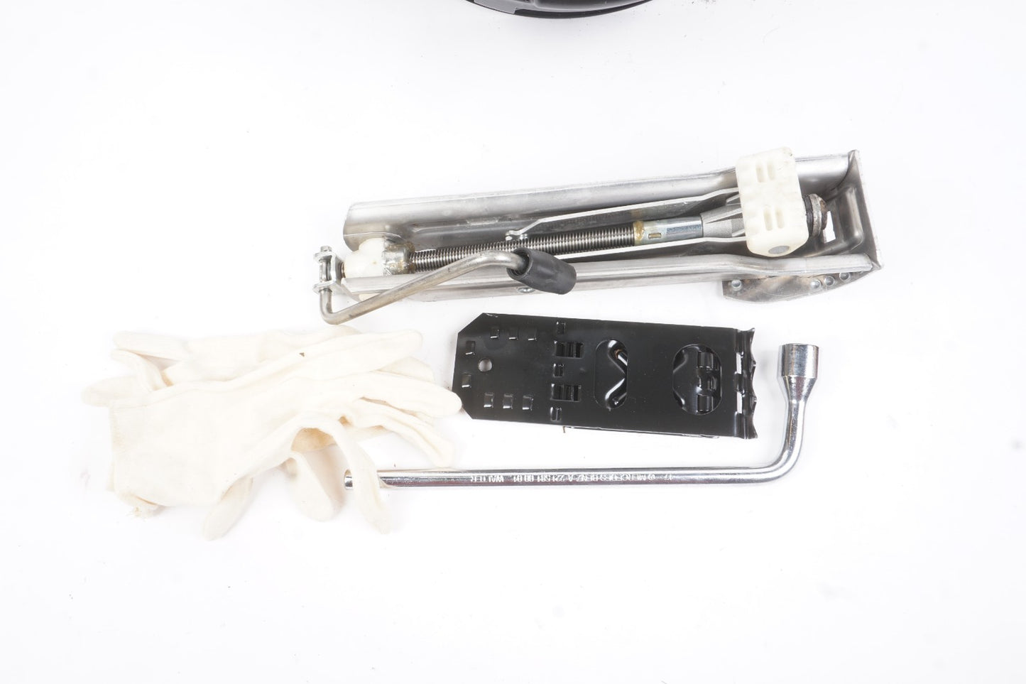 08-14 Mercedes-Benz C300 Emergency Spare Tire Jack Tool Kit A2128980914 OEM