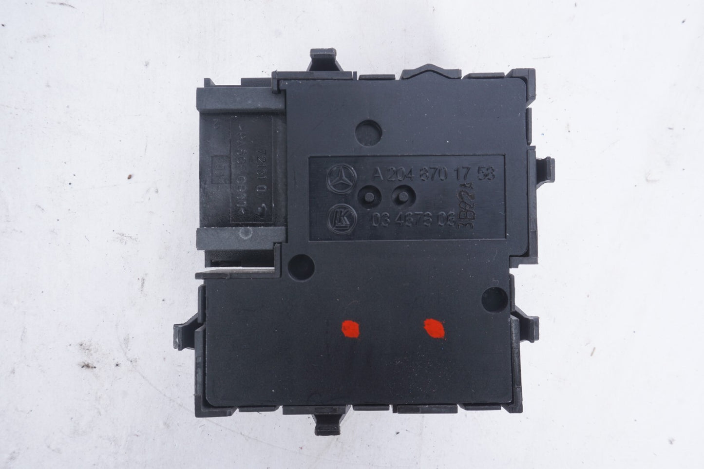 08-14 Mercedes C250 C300 C350 Front Right Passenger Seat Control Switch  OEM