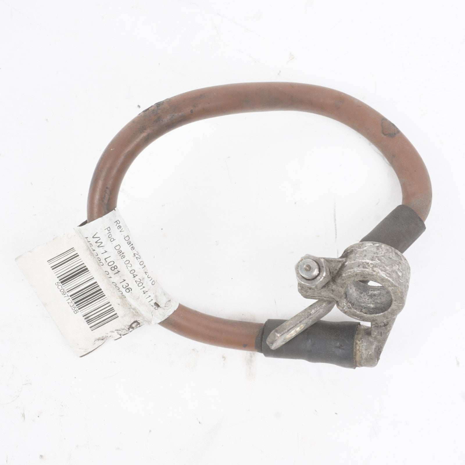 2012-2019 Volkswagen Passat Negative Battery Ground Cable 5C0971235B OEM