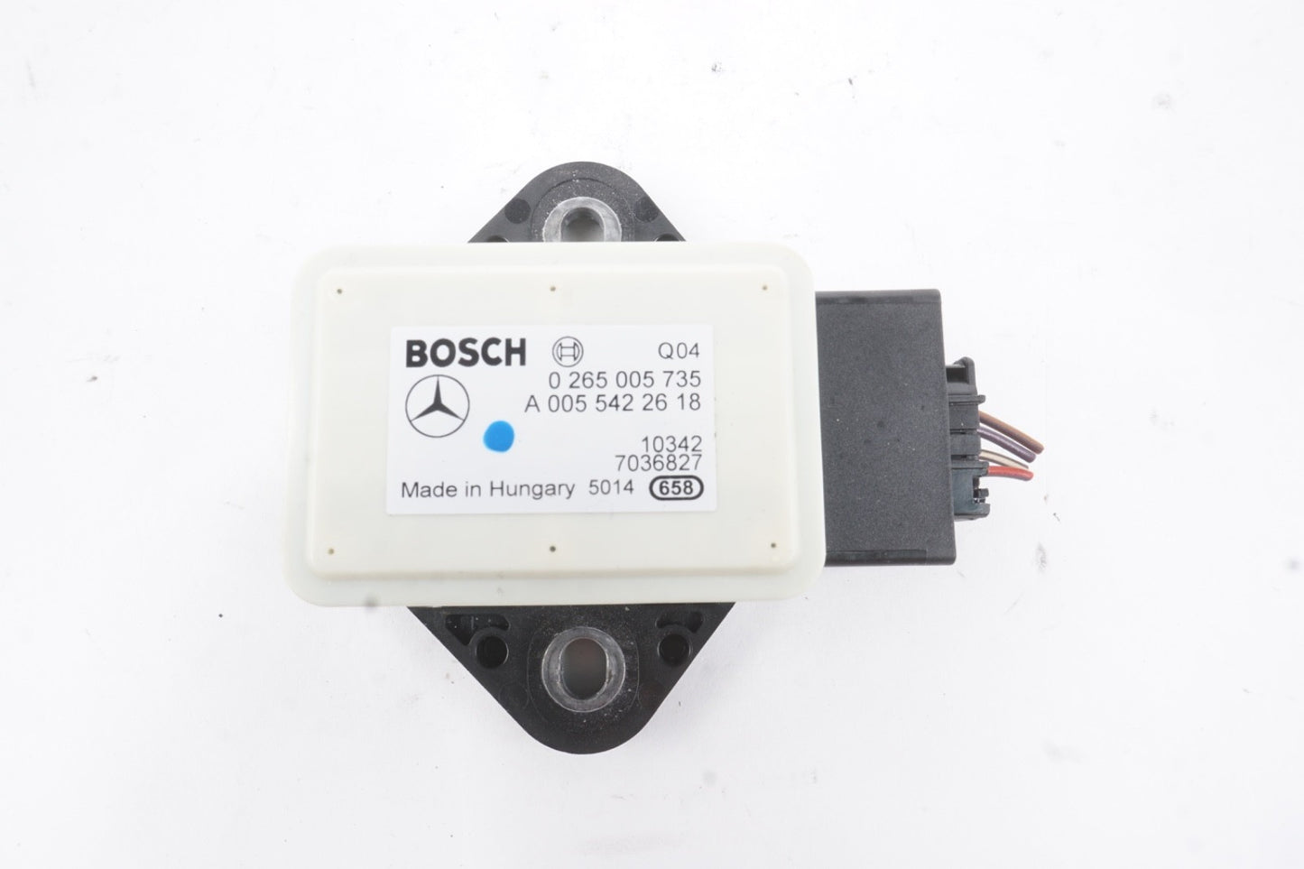 2010 - 2016 Mercedes W212 E350 Coupe Acceleration YAW Rate Sensor OEM