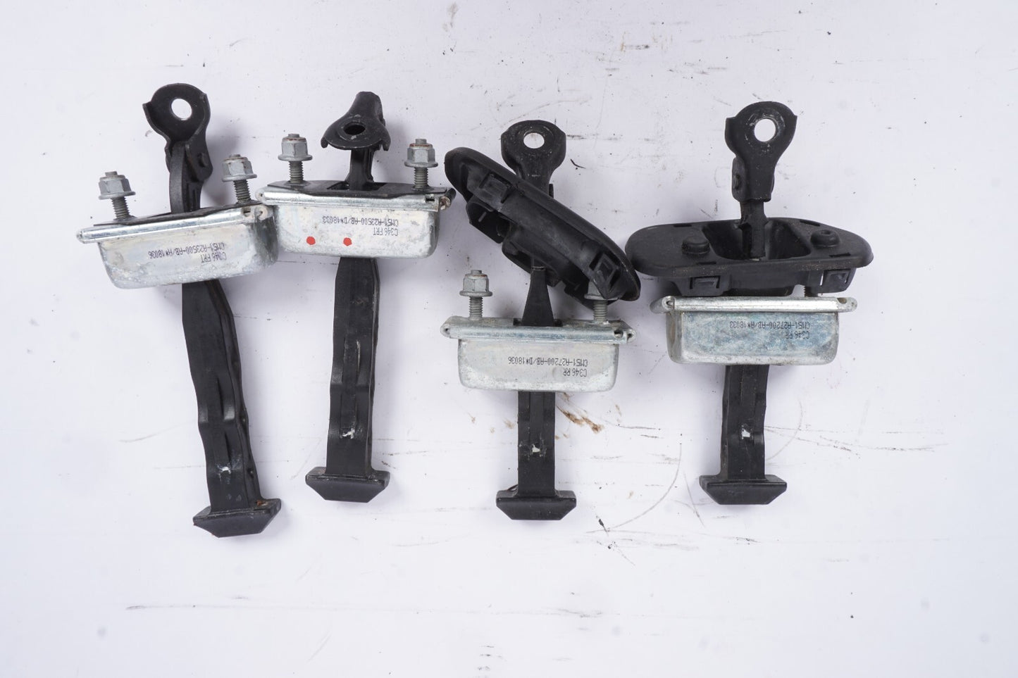 2012 - 2018 FORD FOCUS Door Check Strap Stopper Set Of 4 OEM