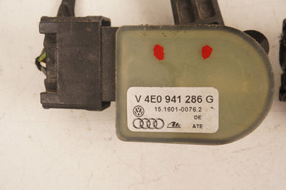AUDI A8 A8L HEIGHT LEVEL SENSOR SET OF 2 4E0941286G / 4E0941285G OEM